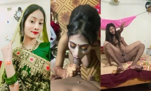 Beautiful Famous Tiktoker Ka Viral Suhagraat Sex Video